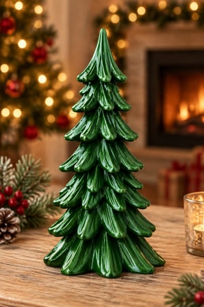 Noel Ağacı Figürlü Dekoratif Süs - 16cm