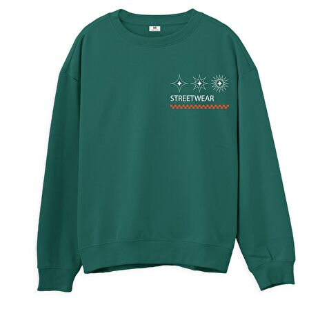 Street Wear 2 Sweatshirt-Yeşil
