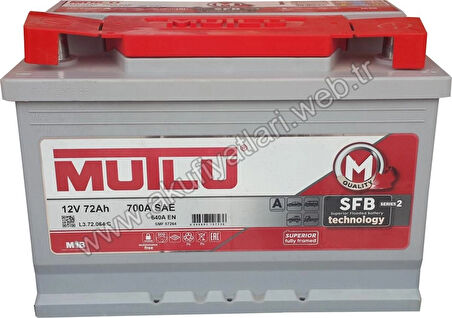 72 AH MUTLU AKÜ ÜRETİM YILI YENİDİR