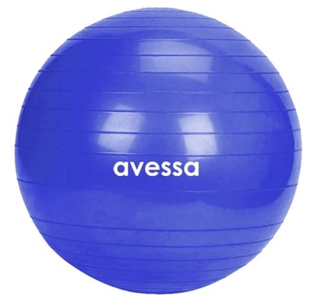 Özel Seri Bireysel Vücut Aktif BPT-65 Blue 65 cm Plates Topu Poşet Ambalaj Mavi