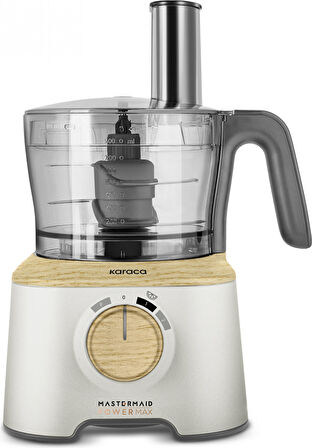 Karaca Mastermaid Power Max 11 in 1 2500W Mutfak Robotu Wood Craft