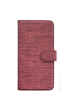 Oppo A5 2020 CPH1931 Kılıf Exclusive Spor Cüzdan Kumaş Kredi Kartı Para Bölmeli Standlı