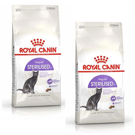 Royal Canin Sterilised 37 Kısırlaştırılmış Kedi Maması 2 x 400 gr