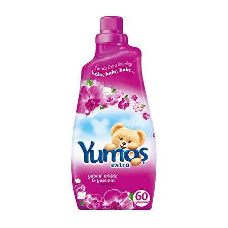 Yumoş Extra Konstantre Yumuşatıcı 1440 ml Hanımeli ve Yabani Orkide 2 li
