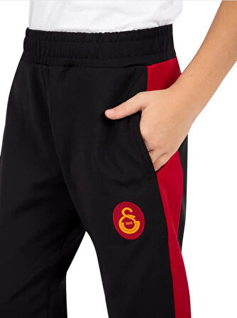 Galatasaray Orijinal Lisanslı Çocuk Eşofman Altı Siyah