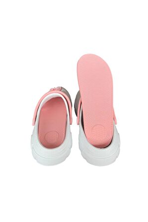 Yüksek Rahat Taban Kadın Sandalet BEYAZ - PUDRA