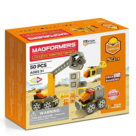 Magformers Mıknatıslı Construction Set - 50 Parça