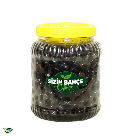 Sizin Bahçe Çiftliği Sele Siyah Zeytin 1000 gr.