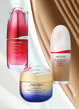 Shiseido Revitalessence Skin Glow 30 ml Fondöten - 250 Sand