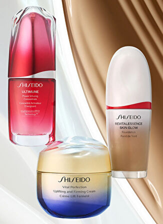 Shiseido Revitalessence Skin Glow 30 ml Fondöten - 260 Cashmere
