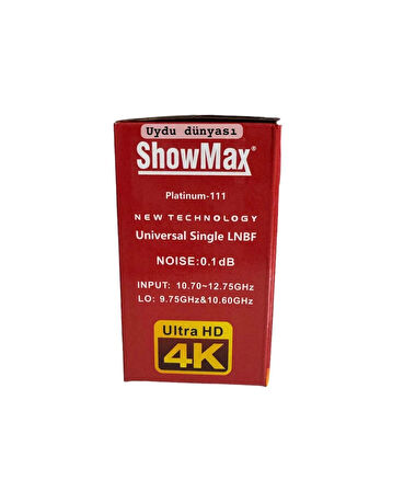 Showmax Ultra Hd 4K Quad Lnb 0,1Db