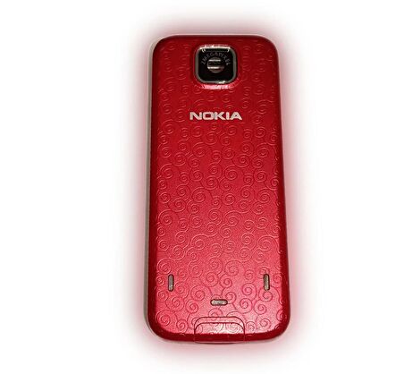 Nokia 7310 Kapak Nokia 7310 Supernova uyumlu Kırmızı ön Kapak Arka Kapak ve Tuş Takımı