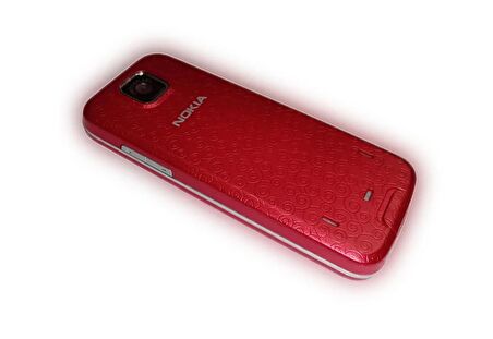 Nokia 7310 Kapak Nokia 7310 Supernova uyumlu Kırmızı ön Kapak Arka Kapak ve Tuş Takımı