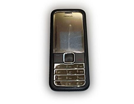 Nokia 7310 Kapak Nokia 7310 Supernova uyumlu Lacivert ön Kapak Arka Kapak ve Tuş Takımı