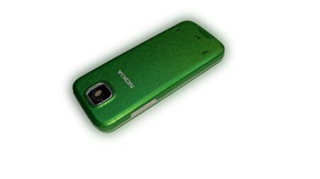 Nokia 7310 Kapak Nokia 7310 Supernova uyumlu Yeşil ön Kapak Arka Kapak ve Tuş Takımı