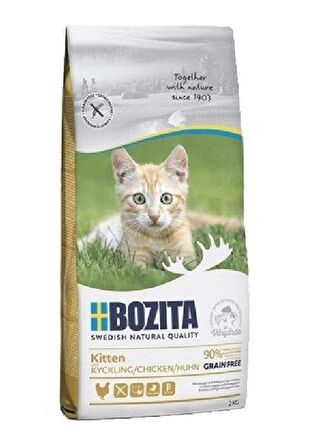 Bozita Kitten Tavuklu Yavru Kedi Maması 2 Kg