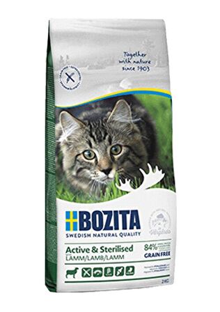 Bozita Outdoor Active Sterilised Kuzulu Kısır Kedi Maması 2 Kg