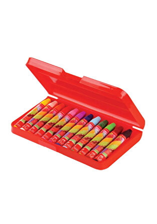 Faber Castell Plastik Çantalı Pastel Boya 12 Renk