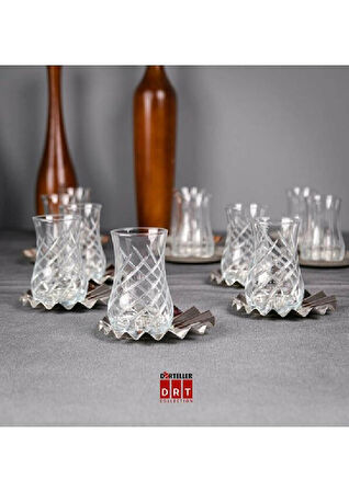 Drt Çay Seti Meridyen 12 Parça Platin Rüya DRT-44526-2