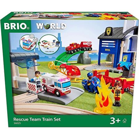 Brio Kurtarma Ekibi Tren Seti 36025