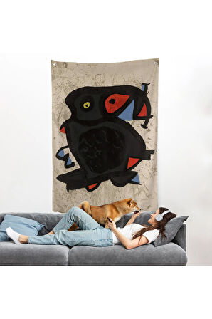 Joan Miro - Grand Palais Duvar Örtüsü-7312