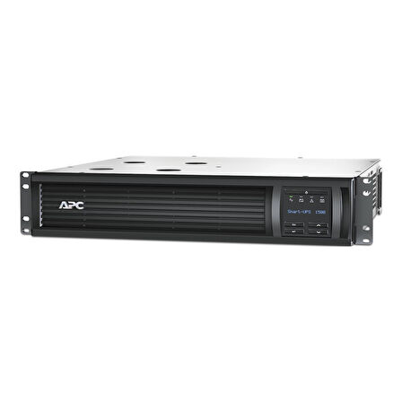 APC SMT1500RMI2UNC - APC Smart-UPS, Line İnteraktif, 1500VA, Kabine Montaj 2U, 230V, 4x IEC C13 çıkış, Ağ Kartı, AVR, LCD