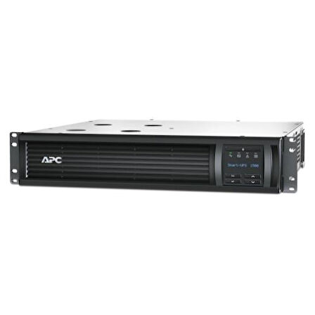 APC SMT1500RMI2UC Smart-UPS, Line İnteraktif, 1500VA, Kabine Montaj 2U, 230V, 4x IEC C13 çıkış, SmartConnect Bağlantı Noktası+SmartSlot, AVR, LCD