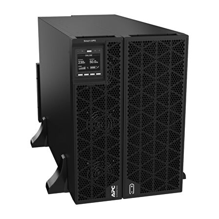 APC SRTG20KXLI Smart-UPS On-Line, 20kVA/20kW, Raf/Kule, 230V/380V...415V, Sabit kablo 5 kablolu(3P+N+D)+3 kablolu(1P+N+E), Ağ Kartı , Ray kiti hariç