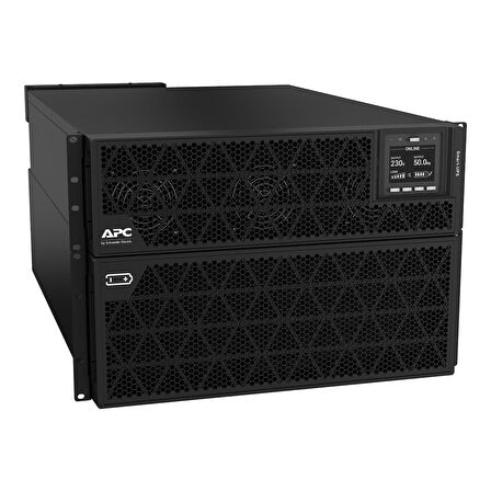 APC SRTG20KXLI Smart-UPS On-Line, 20kVA/20kW, Raf/Kule, 230V/380V...415V, Sabit kablo 5 kablolu(3P+N+D)+3 kablolu(1P+N+E), Ağ Kartı , Ray kiti hariç