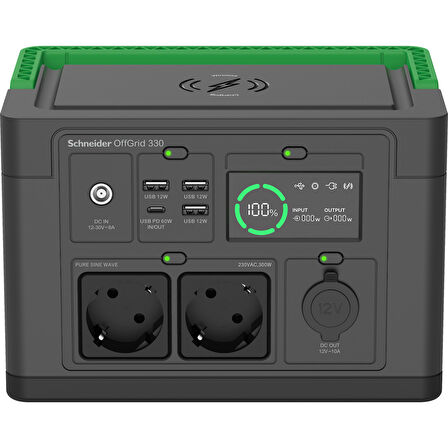 Schneider PPS330-GR 330 230V Lityum-iyon (Li-ion) Batarya Taşınabilir Güç İstasyonu