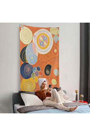 Hilma Af Klint - Gençlik Duvar Örtüsü-7314