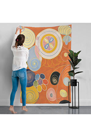 Hilma Af Klint - Gençlik Duvar Örtüsü-7314