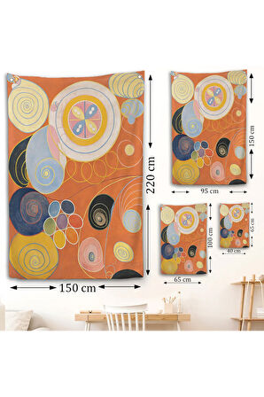 Hilma Af Klint - Gençlik Duvar Örtüsü-7314