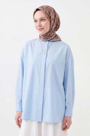 Soft Eşarp Paisley Kahverengi