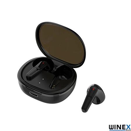 Winex YK12 Wireless Bluetooth 5.3 Kulaklık Siyah