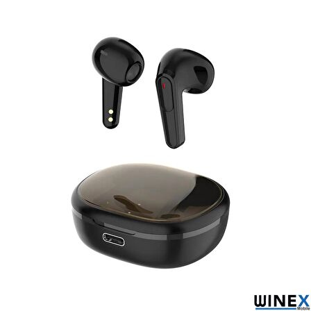 Winex YK12 Wireless Bluetooth 5.3 Kulaklık Siyah