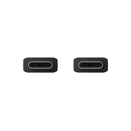 Samsung Huawei MediaPad T3 10 İle Uyumlu 60W Type-C To Type-C Data ve Şarj Kablo 1.8Metre Siyah