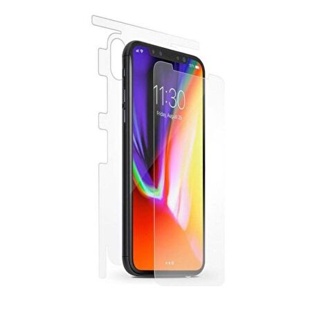 İnfinix Hot 30i ile Uyumlu Ön-Arka Darbe Emici HD Ekran Koruyucu Kaplama