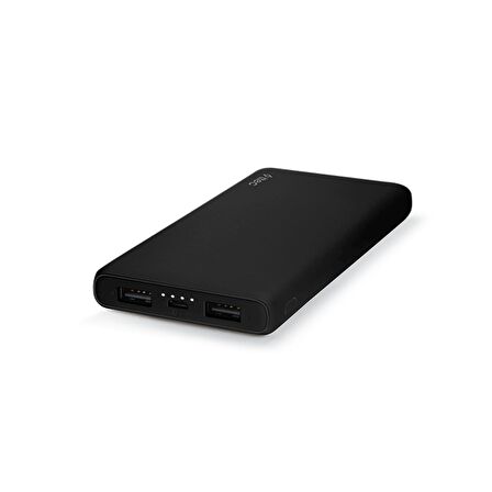 Ttec 2024 Ultra PowerSlim S 10000mAH Powerbank Led Göstergeli Siyah