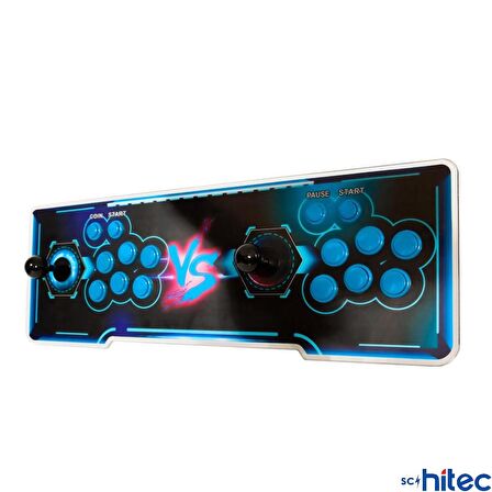 Schitec 4K 2024 Arcade Station 3D Pandora 4800 Oyunlu Tv Baglanan Atari Makinesi
