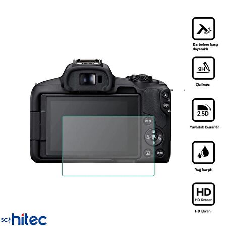 ScHitec Fujitsu Lumix Dc S5 Body İle Uyumlu Darbe Emici Ekran Koruyucu Kaplama