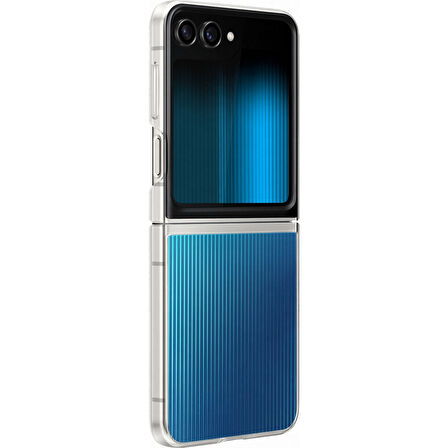 Samsung Galaxy Z Flip 5 Dinamik Tasarım Şeffaf Kılıf (Samsung Türkiye Garantili)
