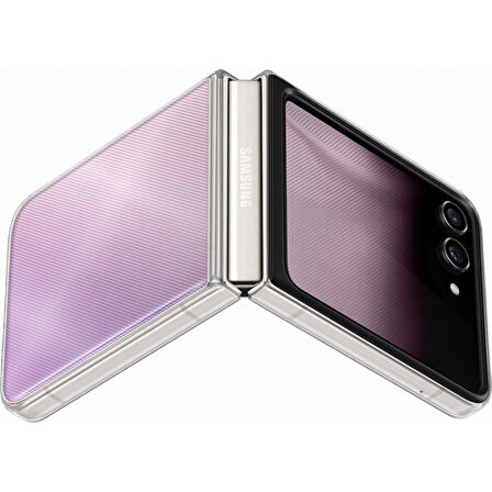 Samsung Galaxy Z Flip 5 Dinamik Tasarım Şeffaf Kılıf (Samsung Türkiye Garantili)