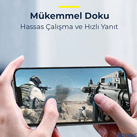 Tecno Pova 6 Pro İle Uyumlu Ön Darbe Emici HD Ekran Koruyucu Kaplama