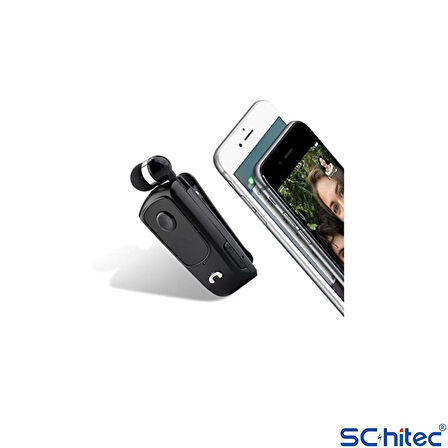 ScHitec YK24 Pro Makaralı Kablosuz Kulaklık Bluetooth 5.3 Siyah