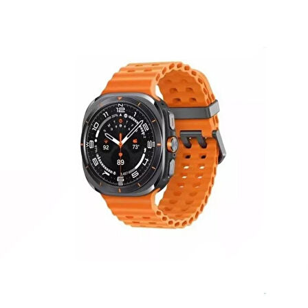 ScHitec Watch Ultra Amoled Ekran WaterProof Akıllı Saat 3 Kordonlu Titanyum Grey 47mm