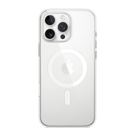 ScHitec İphone 16 Pro Max Magsafe Özellikli Şeffaf Kılıf