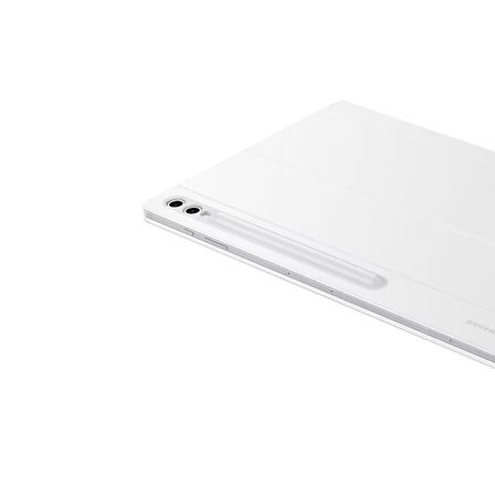 Samsung Galaxy Tab S9 Ultra ile Uyumlu Klavyeli Mousepadli Kılıf Beyaz Samsung Türkiye Garantili