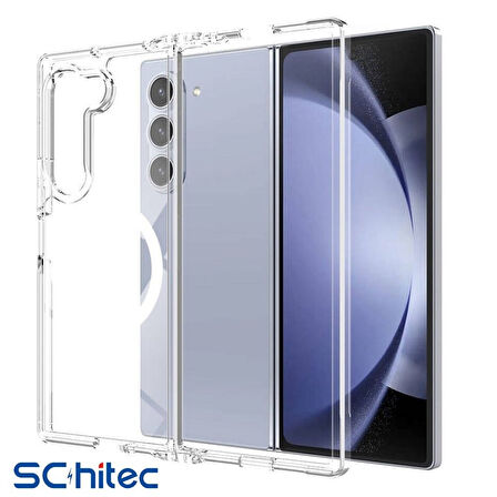ScHitec Samsung Galaxy Z Fold 6 Magsafe Özellikli Şeffaf Kılıf