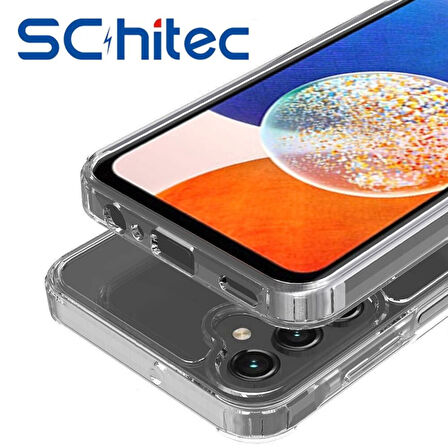 ScHitec Samsung Galaxy S25 FE Magsafe Özellikli Şeffaf Kılıf 
